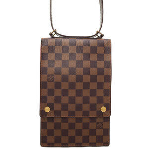 Louis Vuitton Damier Ebene Brown Portobello Shoulder Bag